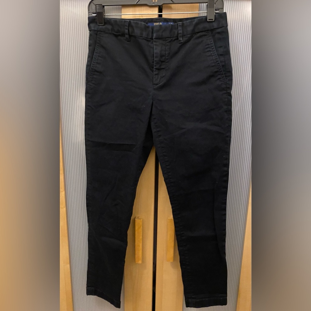 Polo Ralph Lauren black skinny casual pants Size 4